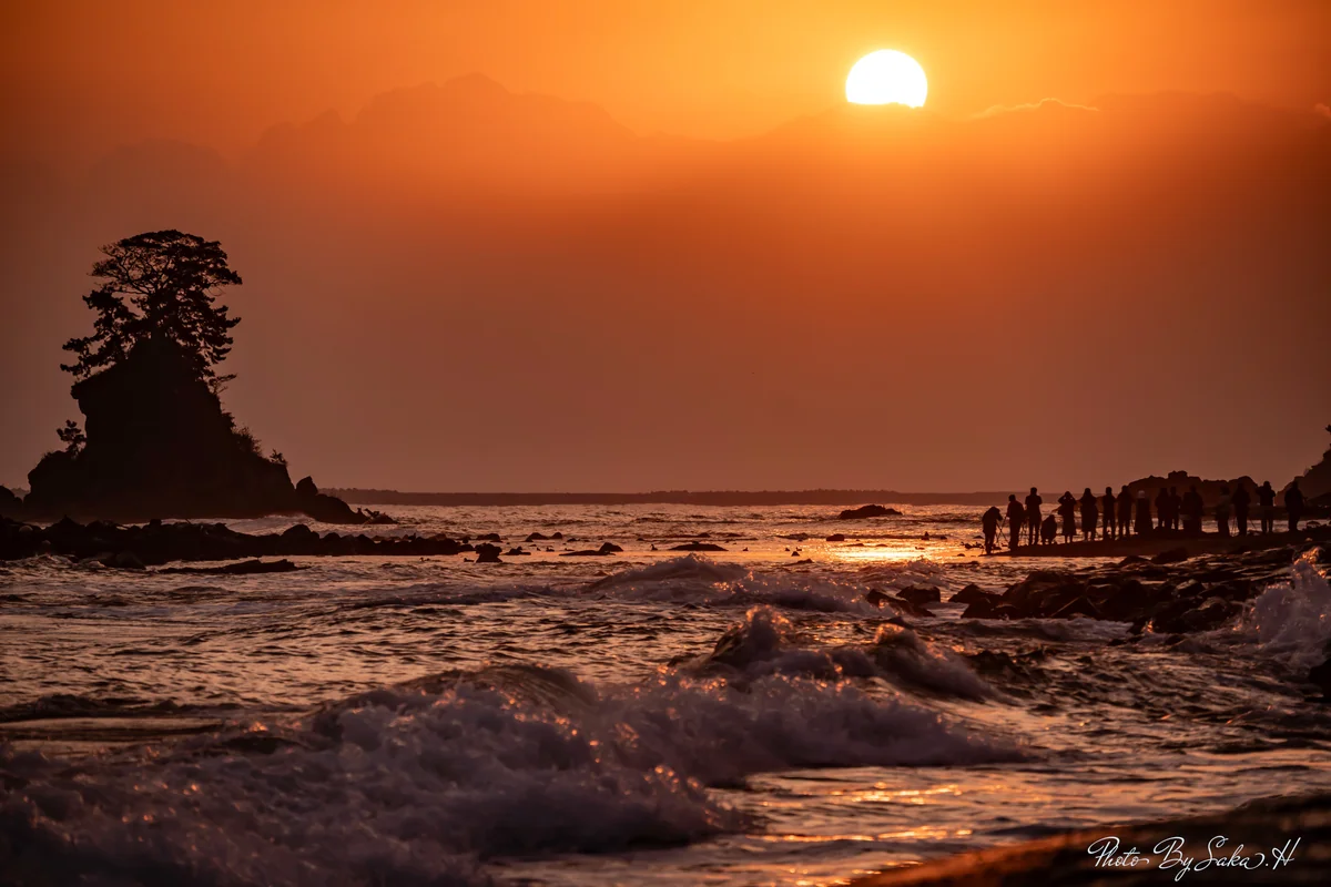 投稿写真：登る朝陽