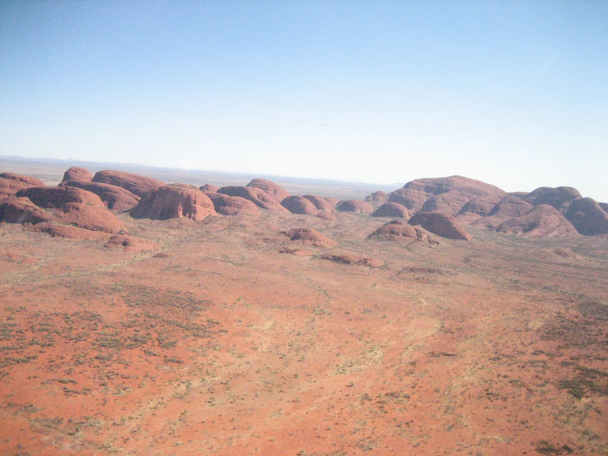 投稿写真：空から見たマウントオルガ