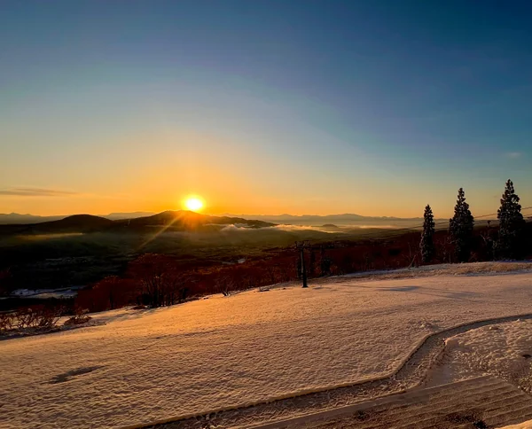 投稿：妙高高原の朝日☀️