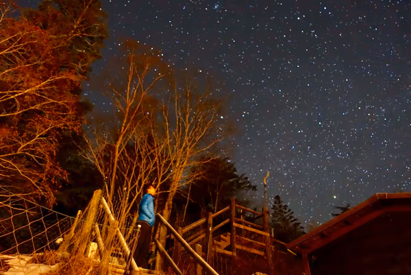 投稿：雲取山荘の星空