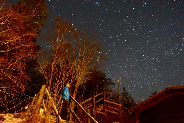 投稿：雲取山荘の星空