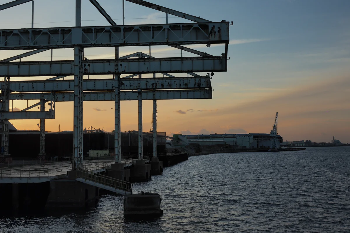 投稿写真：堺港　ガントリークレーン