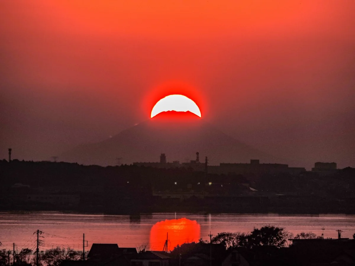 投稿写真：大玉ダイヤモンド富士