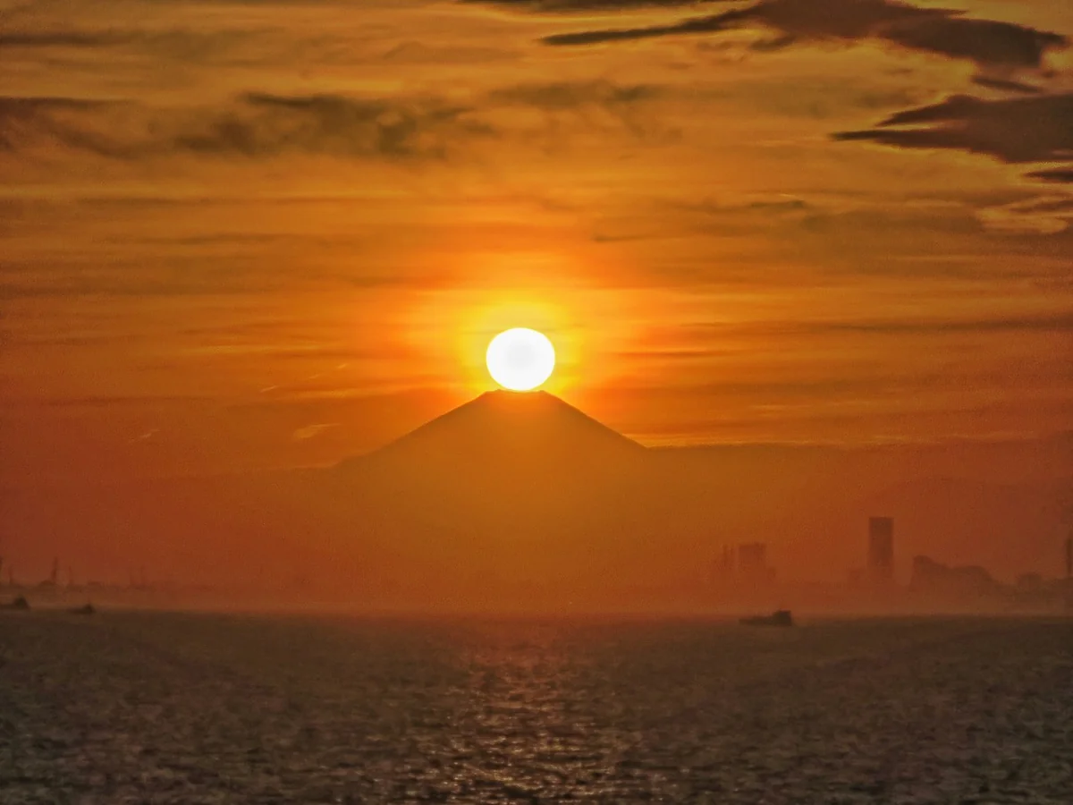 投稿写真：ダイヤモンド富士