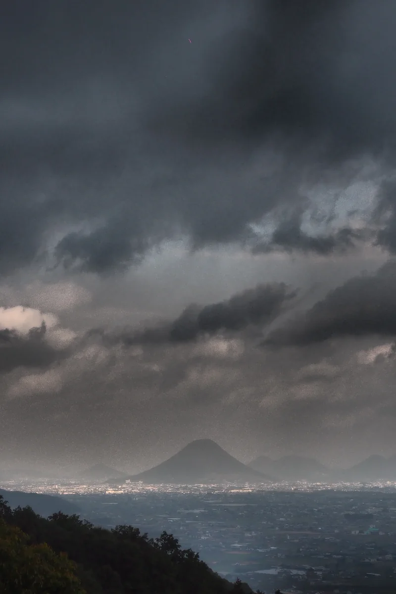 投稿写真：曇天の讃岐富士