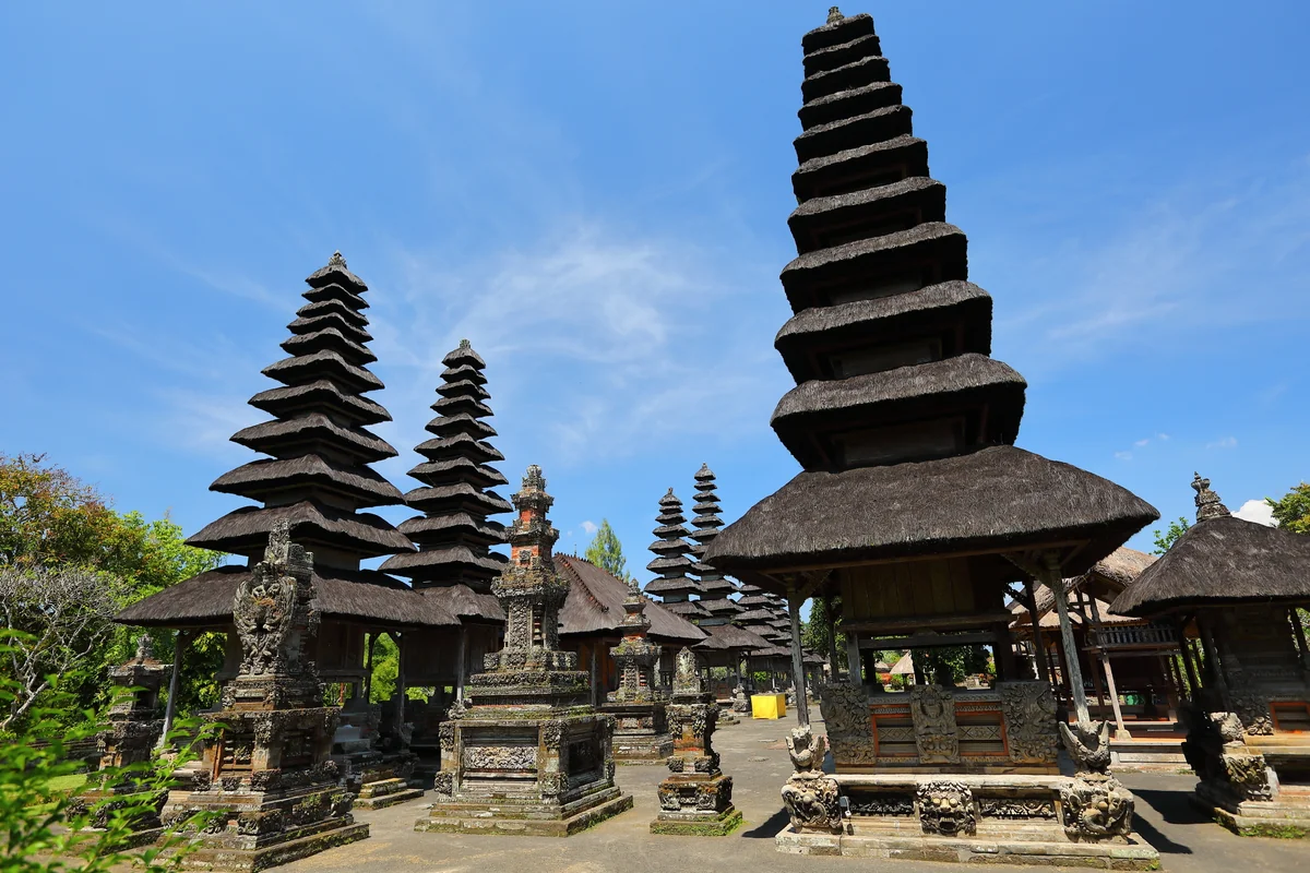 投稿写真：仏塔がならぶタマンアユン寺院