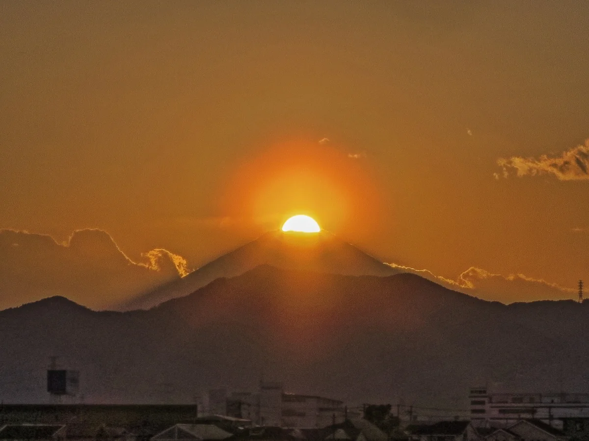 投稿写真：ダイヤモンド富士