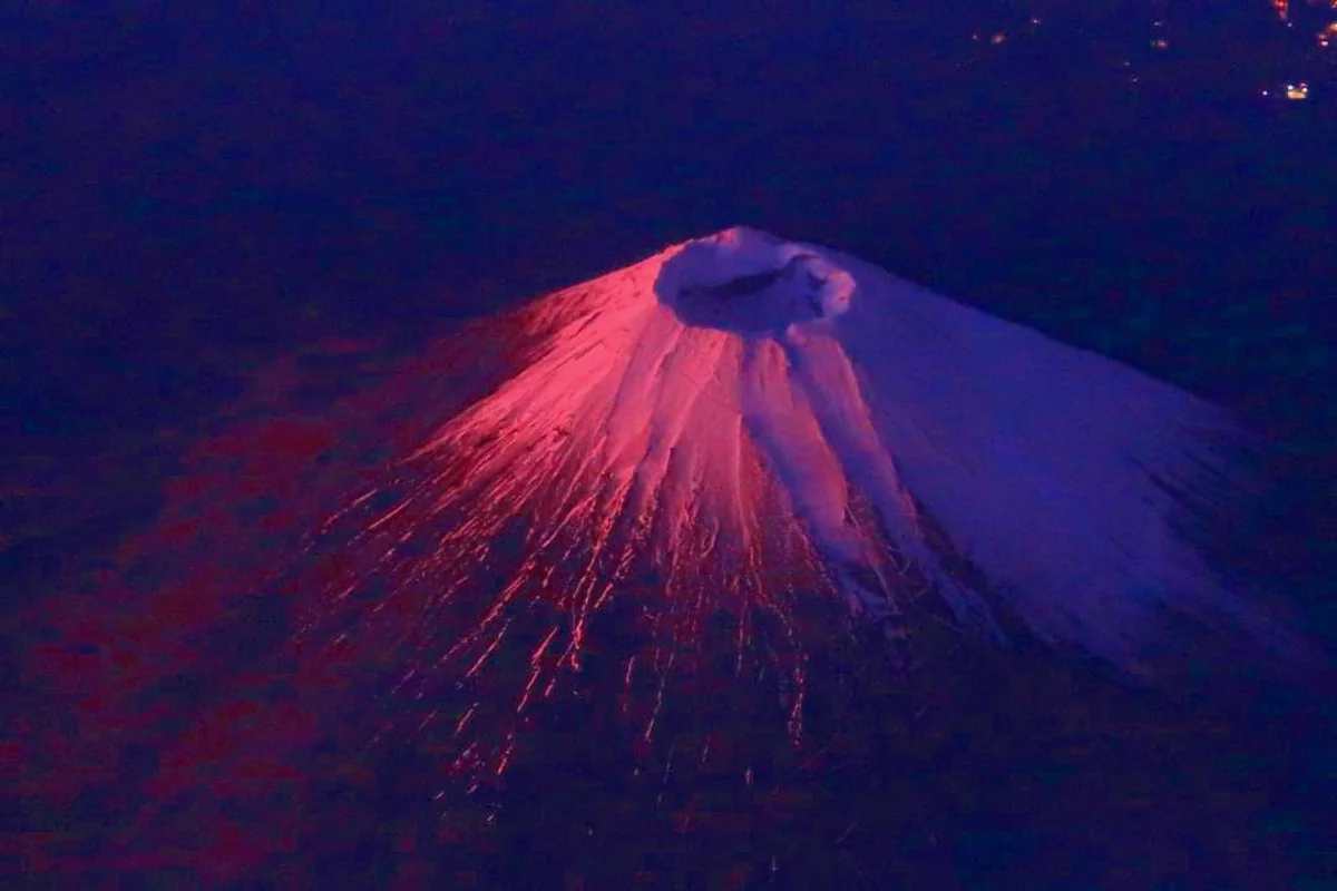 投稿写真：赤富士