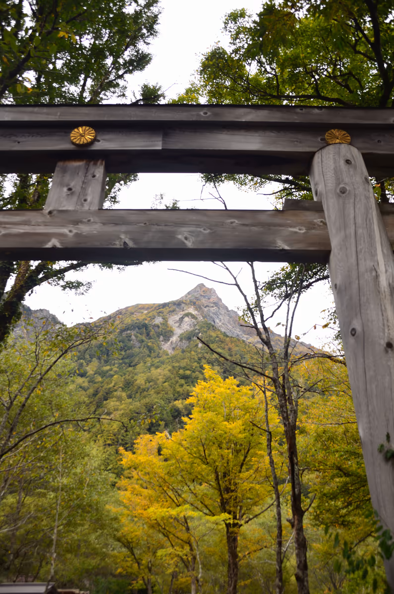 投稿写真：穂高神社奥宮鳥居