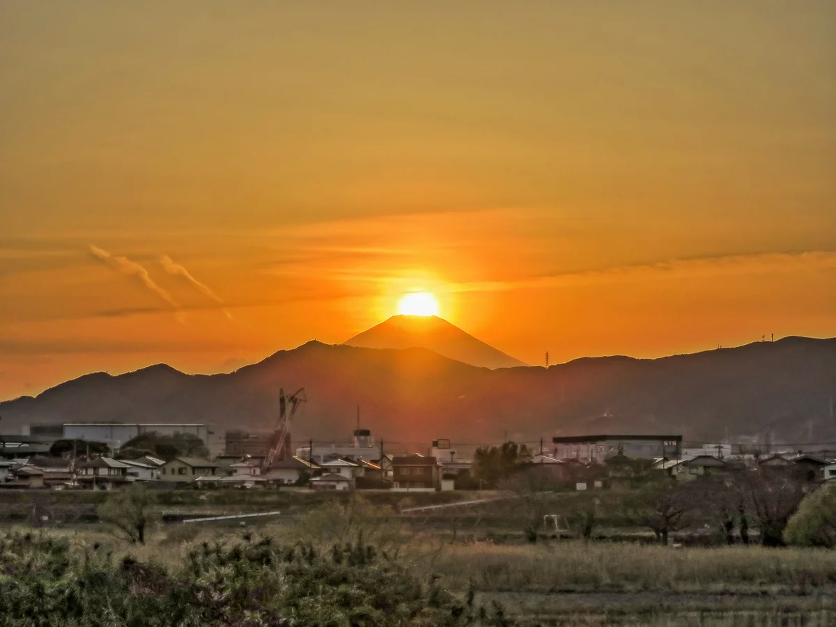 投稿写真：ダイヤモンド富士