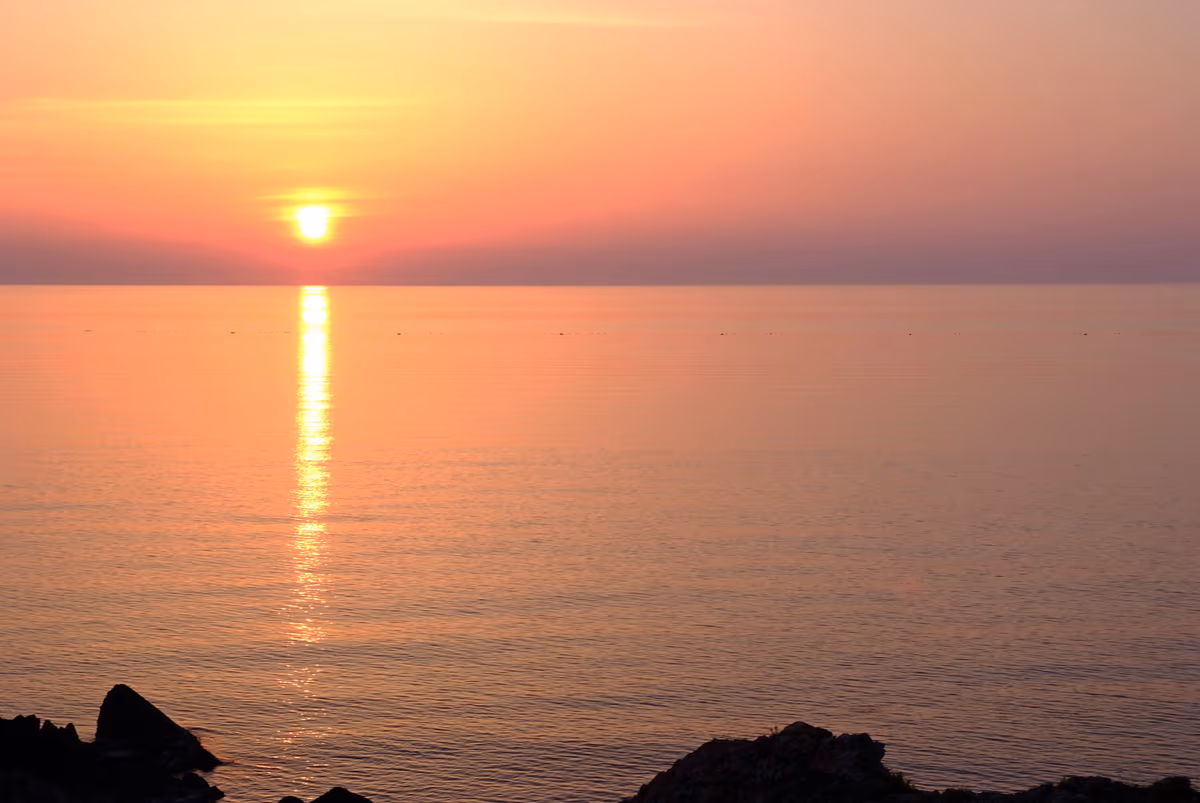 投稿写真：忘れえぬ佐渡の夕日