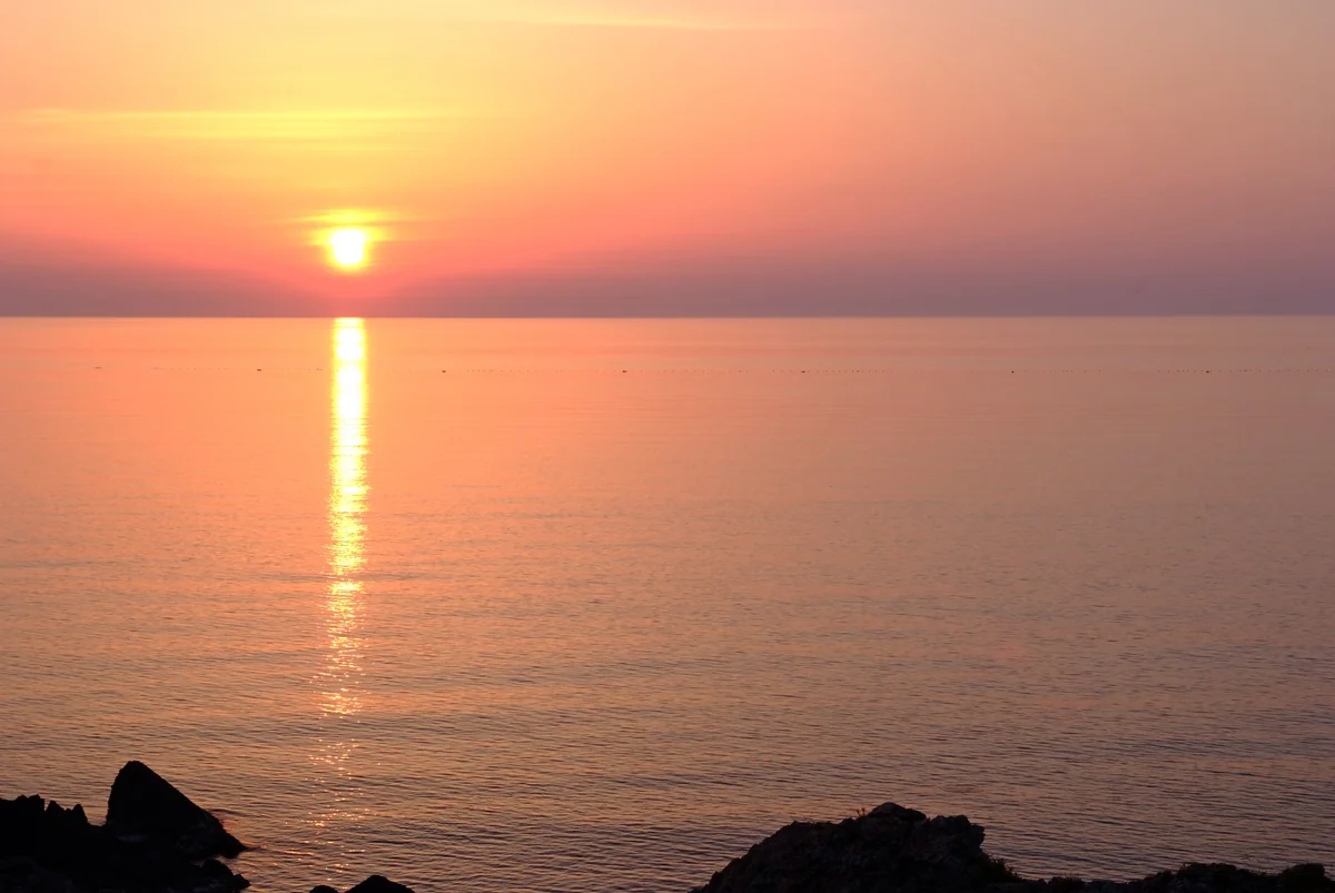投稿写真：忘れえぬ佐渡の夕日