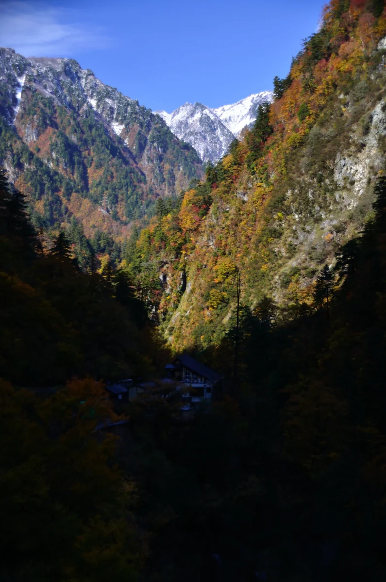 投稿写真：黒部川　秋の峰