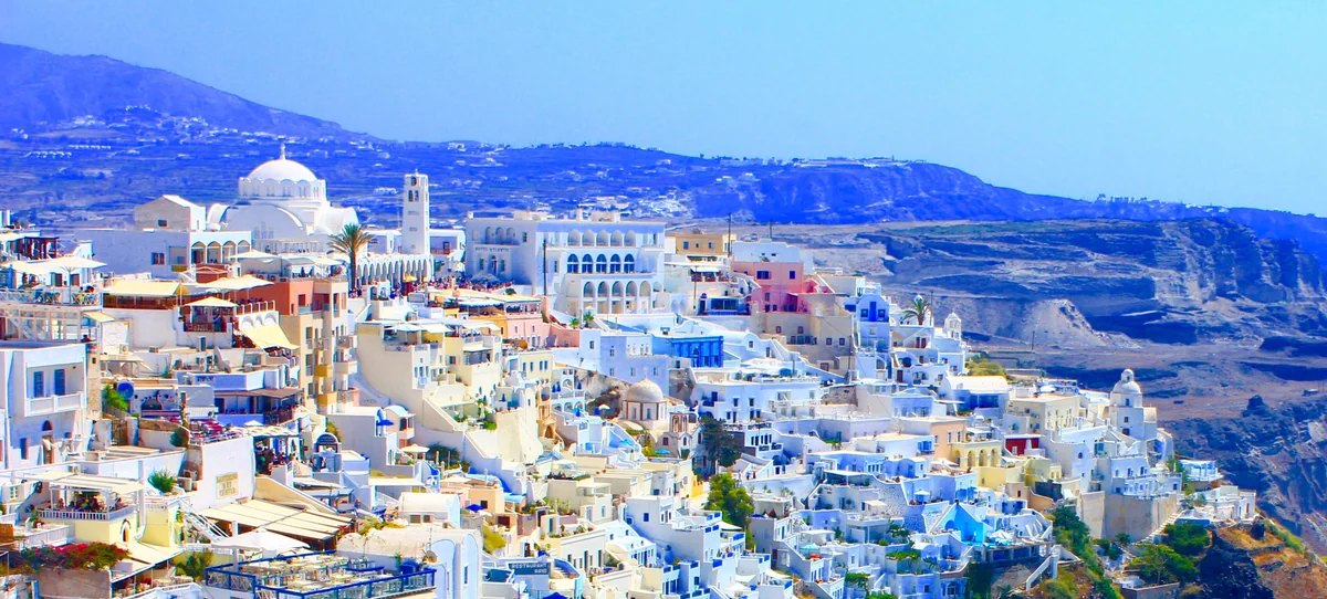 投稿写真：アトランティスの伝説の島 サントリーニ島