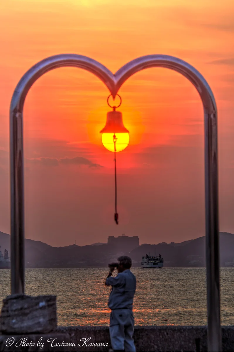 投稿写真：夕陽照らす、おっちゃんのタソガレ♪