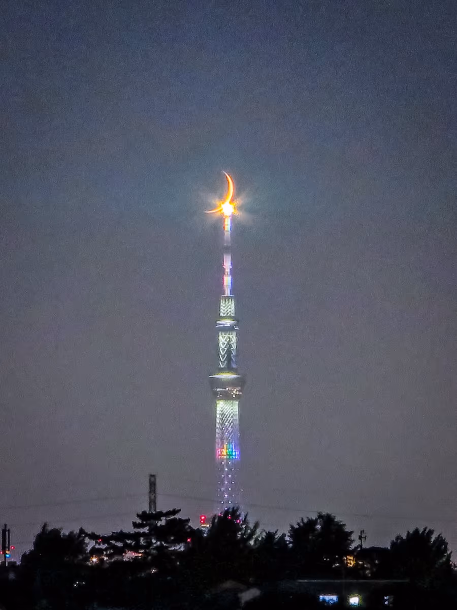 投稿写真：四日月パールスカイツリー~タッチ