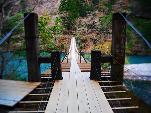 投稿：夢の吊り橋　寸又峡