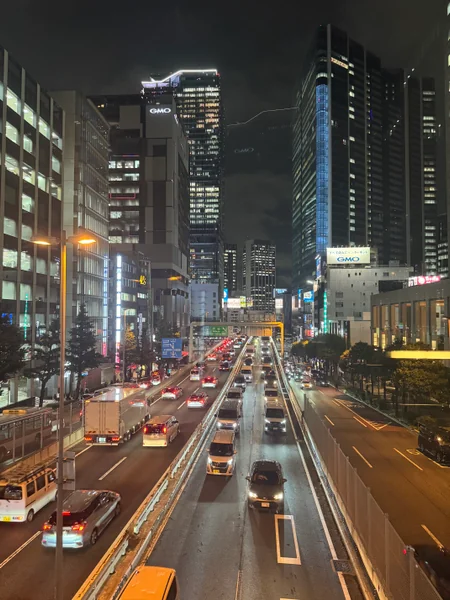 投稿：渋谷の夜