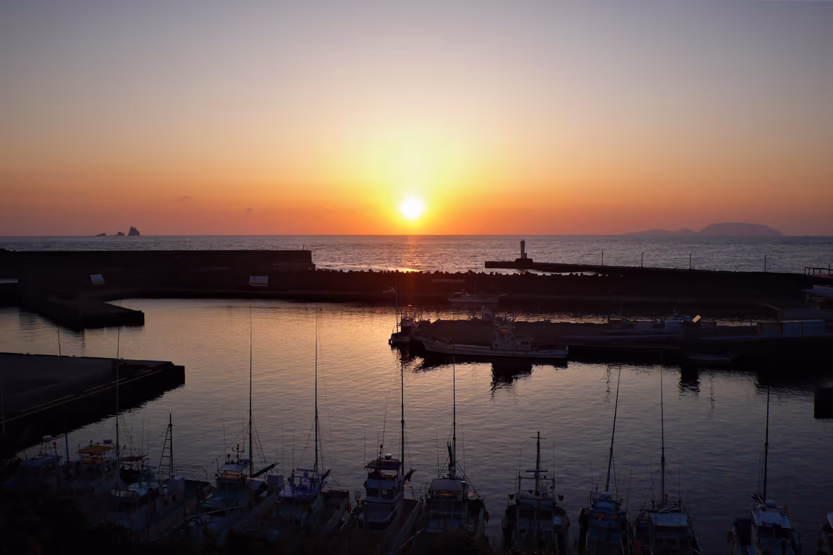 投稿写真：静かな夕陽