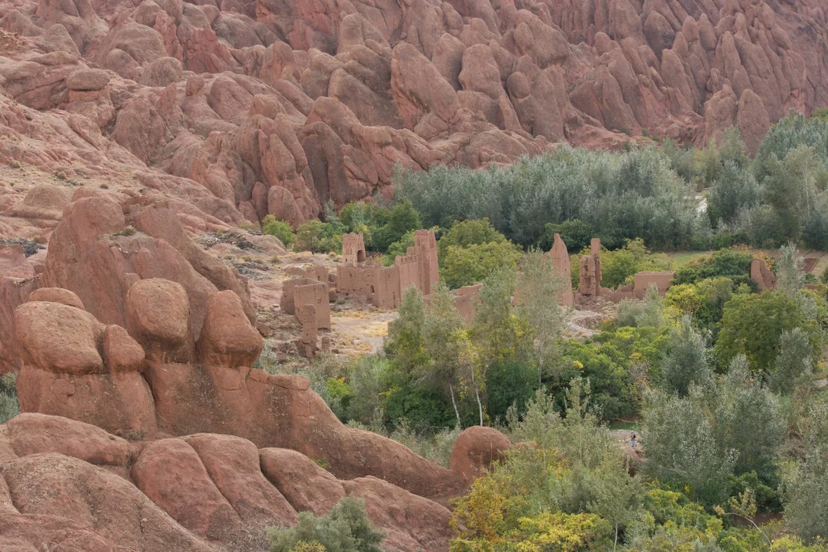 投稿写真：モロッコの奇岩