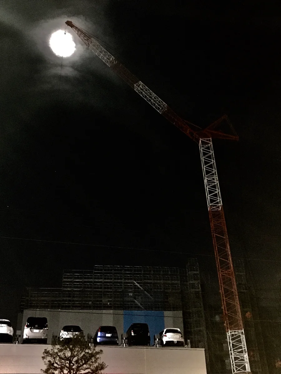 投稿写真：スーパームーン吊り上げたりー❣️