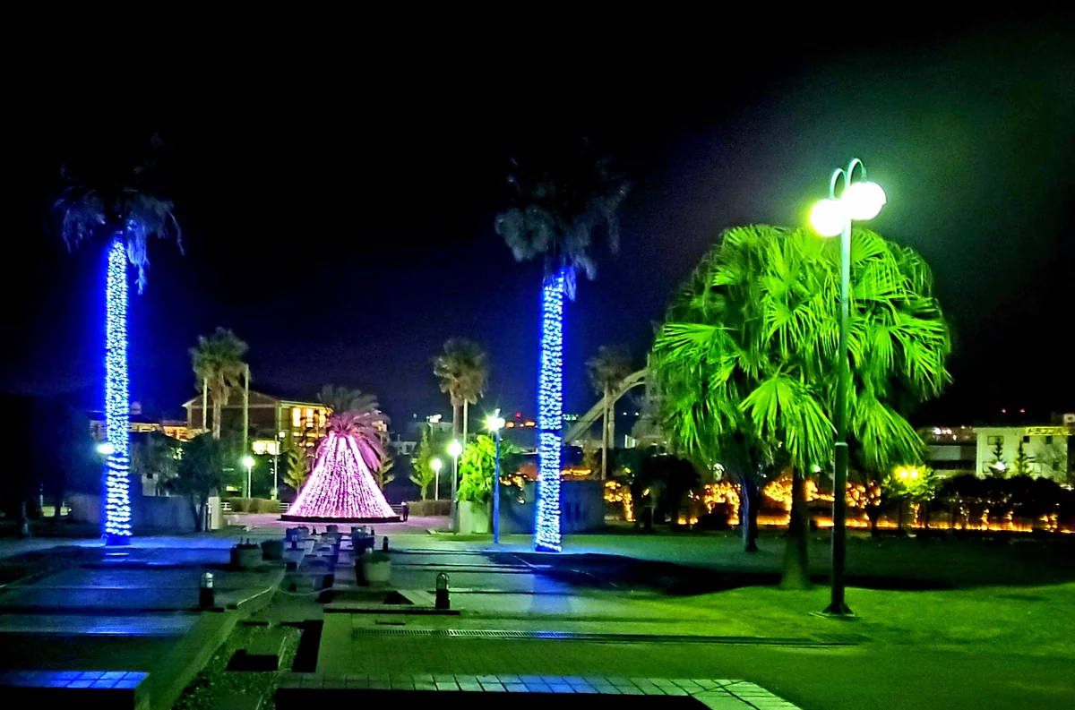 投稿写真：夏の噴水エリア