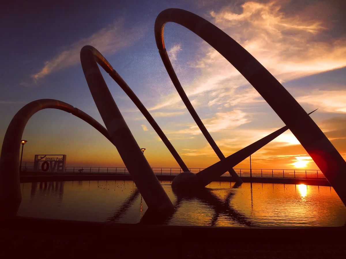 投稿写真：りんくう公園の夕陽