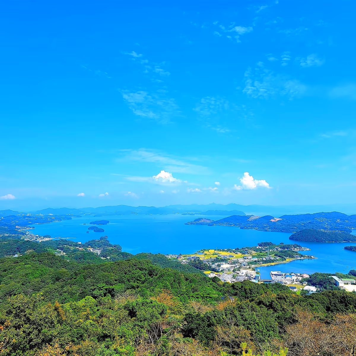 投稿写真：展望台から大村湾