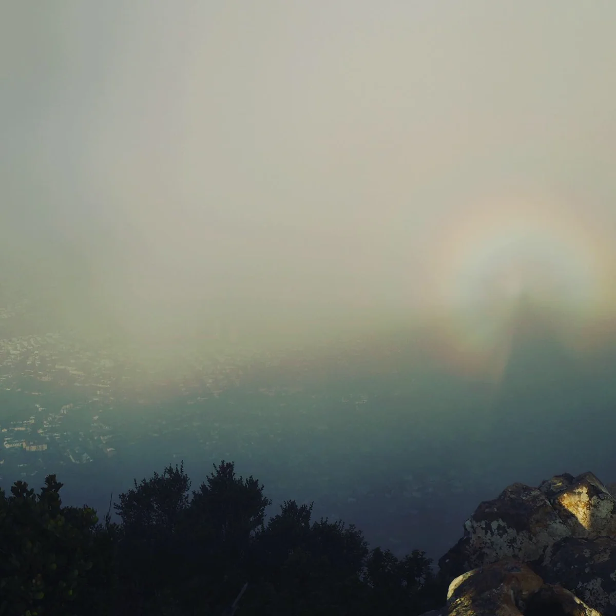 投稿写真：ブロッケン現象