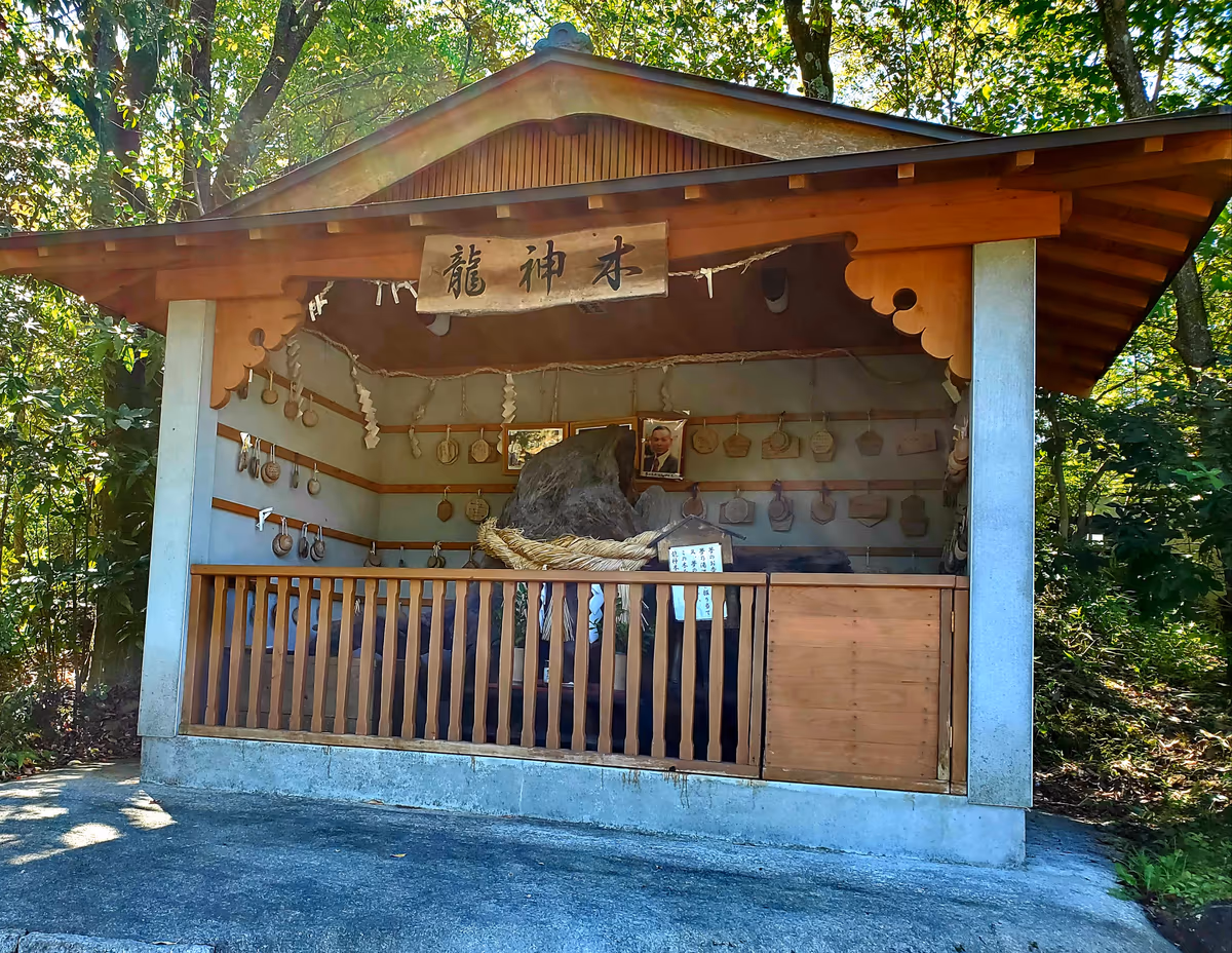 投稿写真：龍神木様の祠