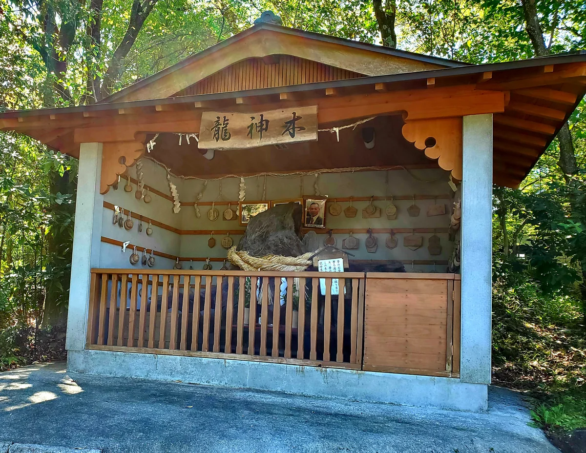 投稿写真：龍神木様の祠