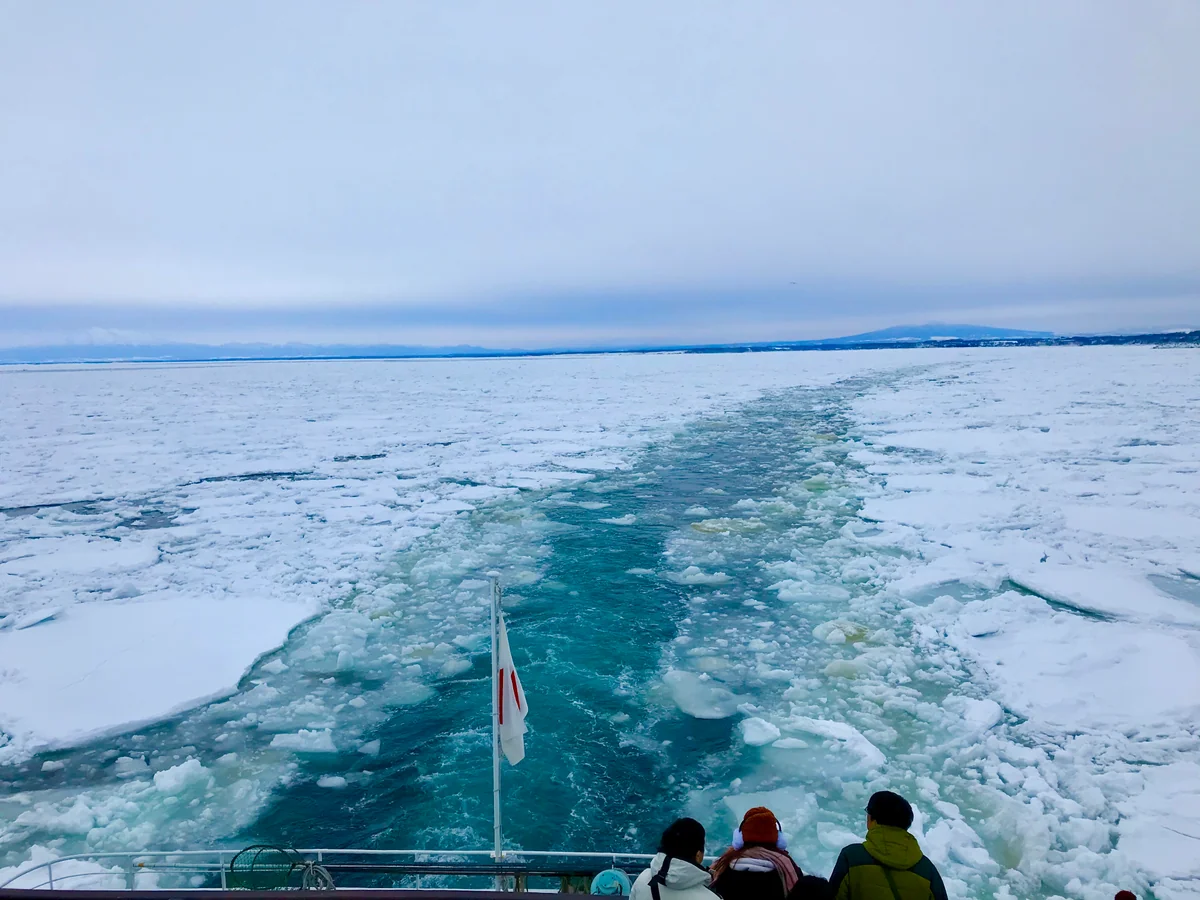 投稿写真：網走流氷観光砕氷船