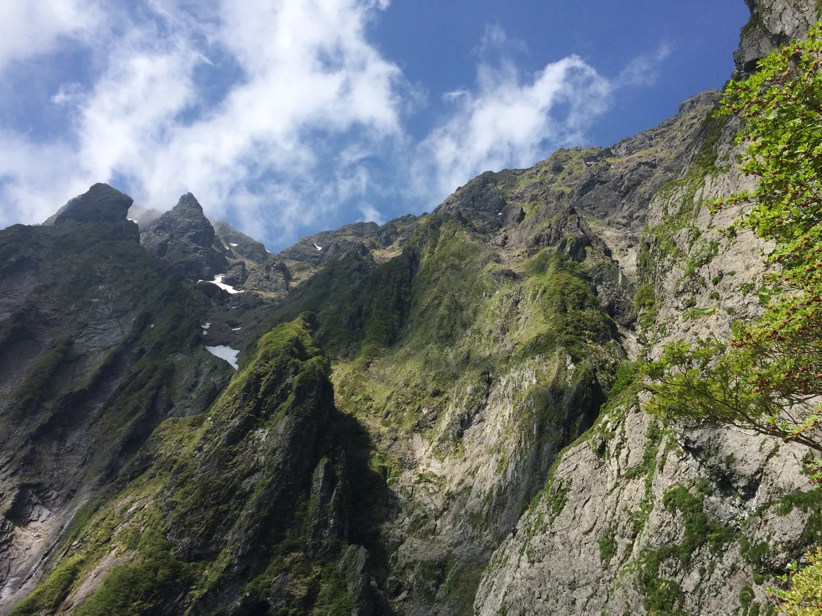 投稿写真：谷川岳 一ノ倉沢より