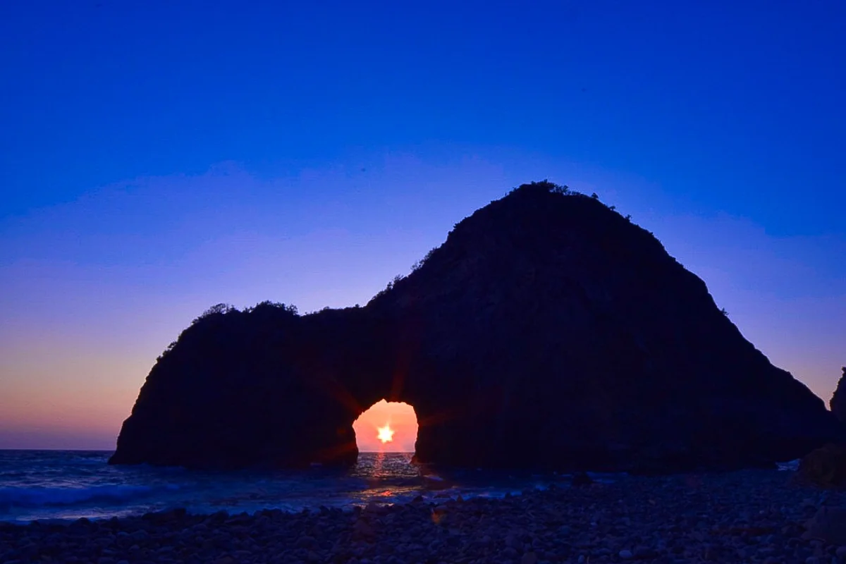 投稿写真：夕陽の千貫門