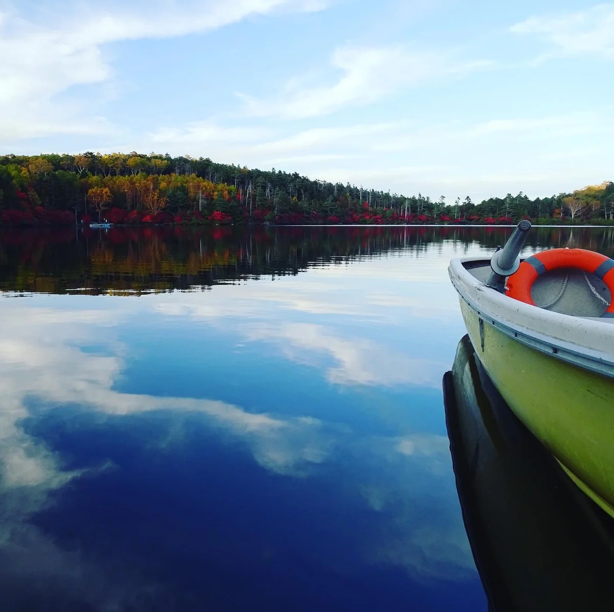 投稿写真：紅葉の白駒池