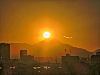 投稿：ダイヤモンド富士の始まり