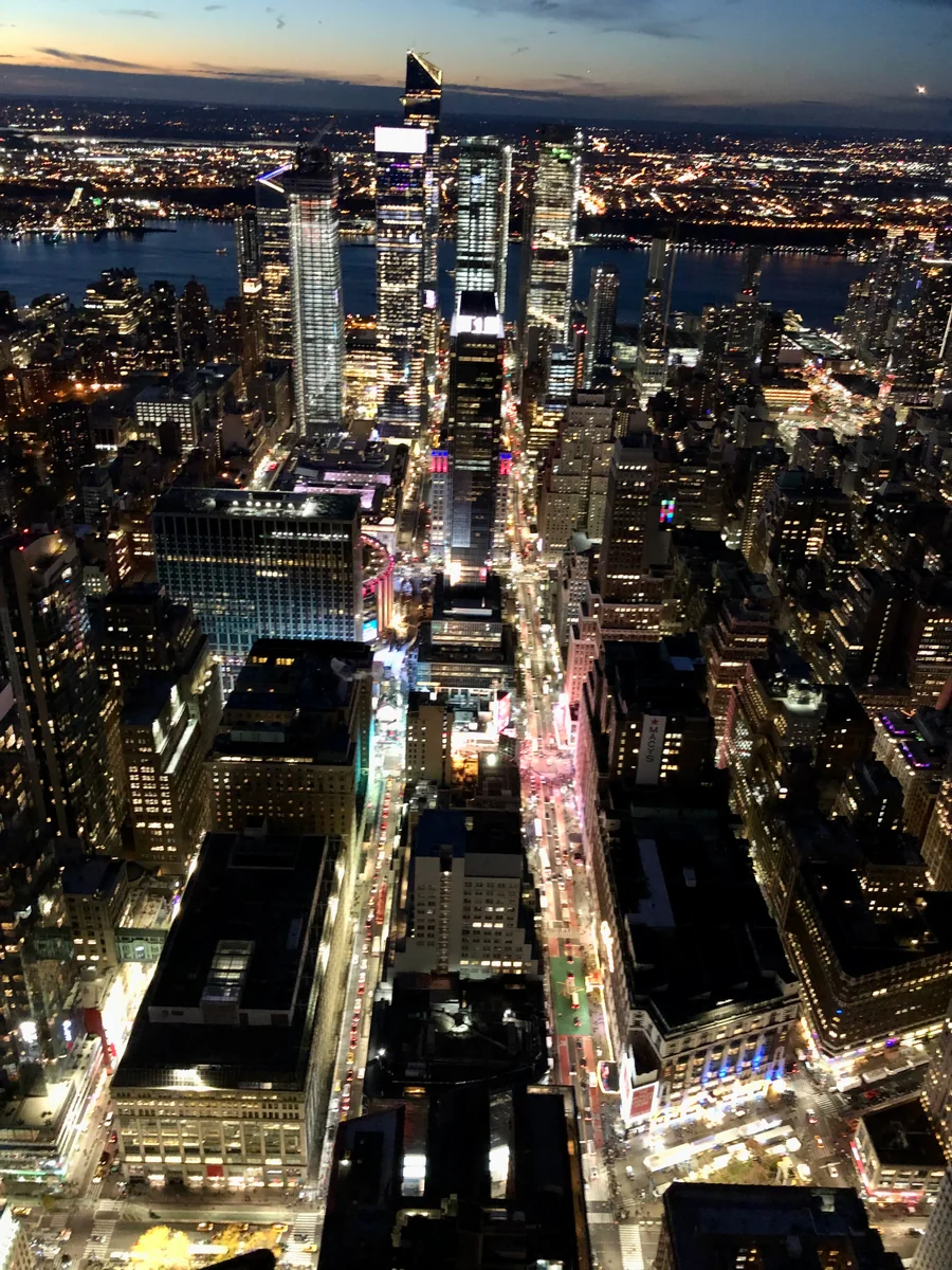 投稿写真：エンパイアステートビルからの夜景