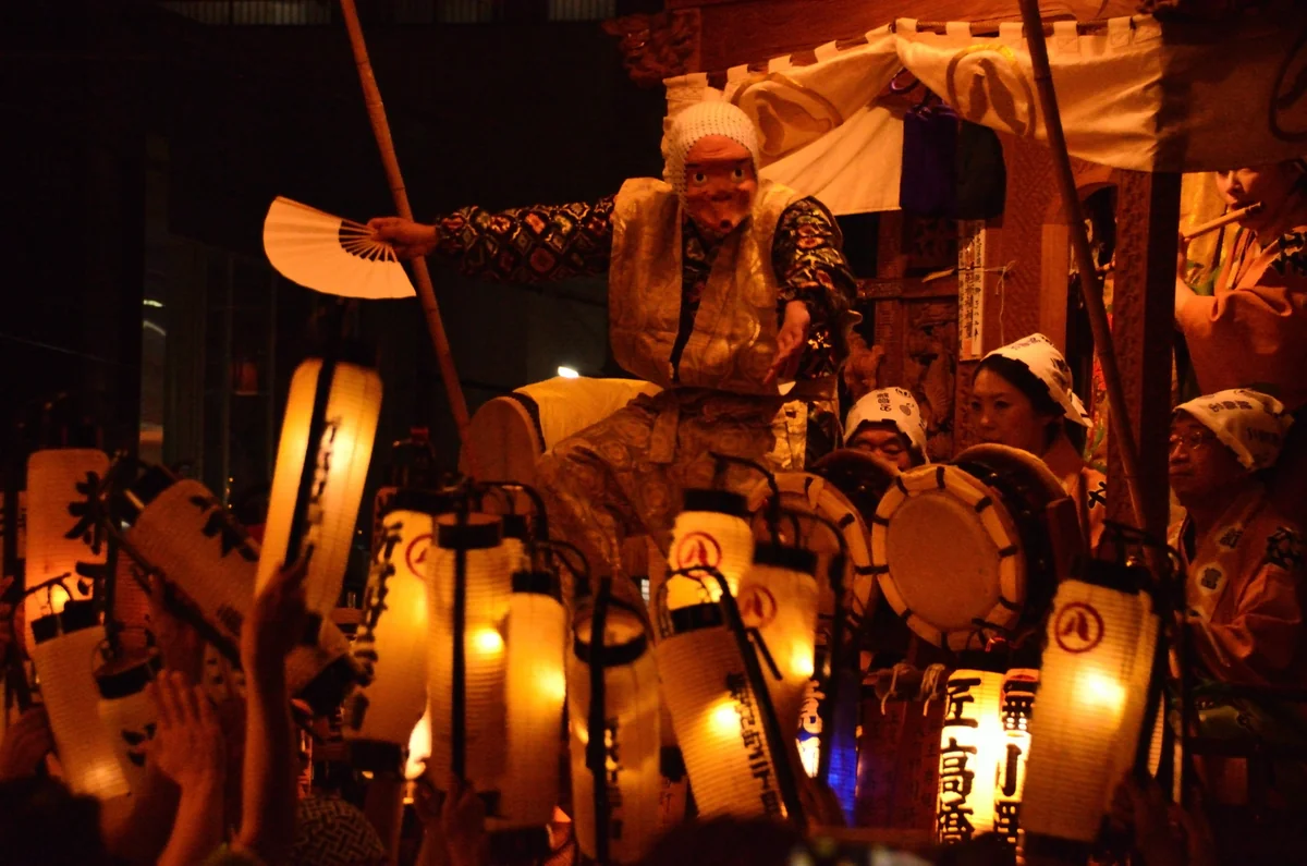 投稿写真：夜祭のクライマックス