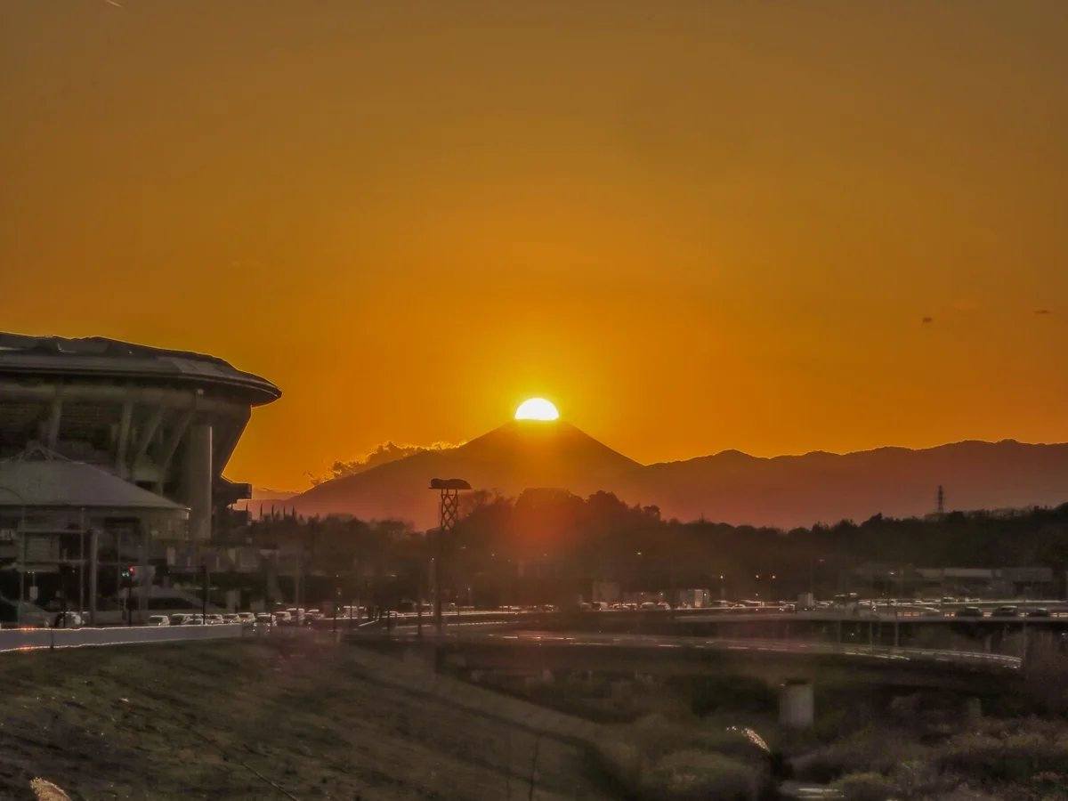 投稿写真：ダイヤモンド富士