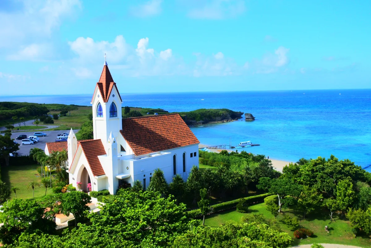 投稿写真：海の見える教会