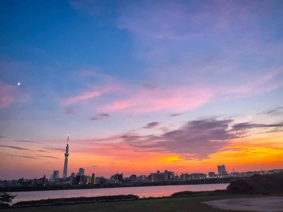 投稿写真：スカイツリー夕景