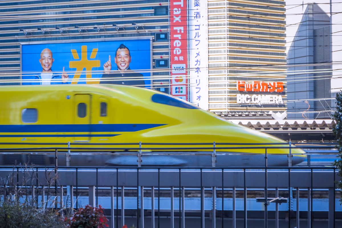 投稿写真：都心のドクターイエロー