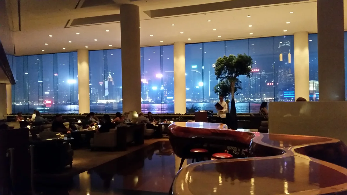 投稿写真：インターコンチネンタル香港ラウンジ