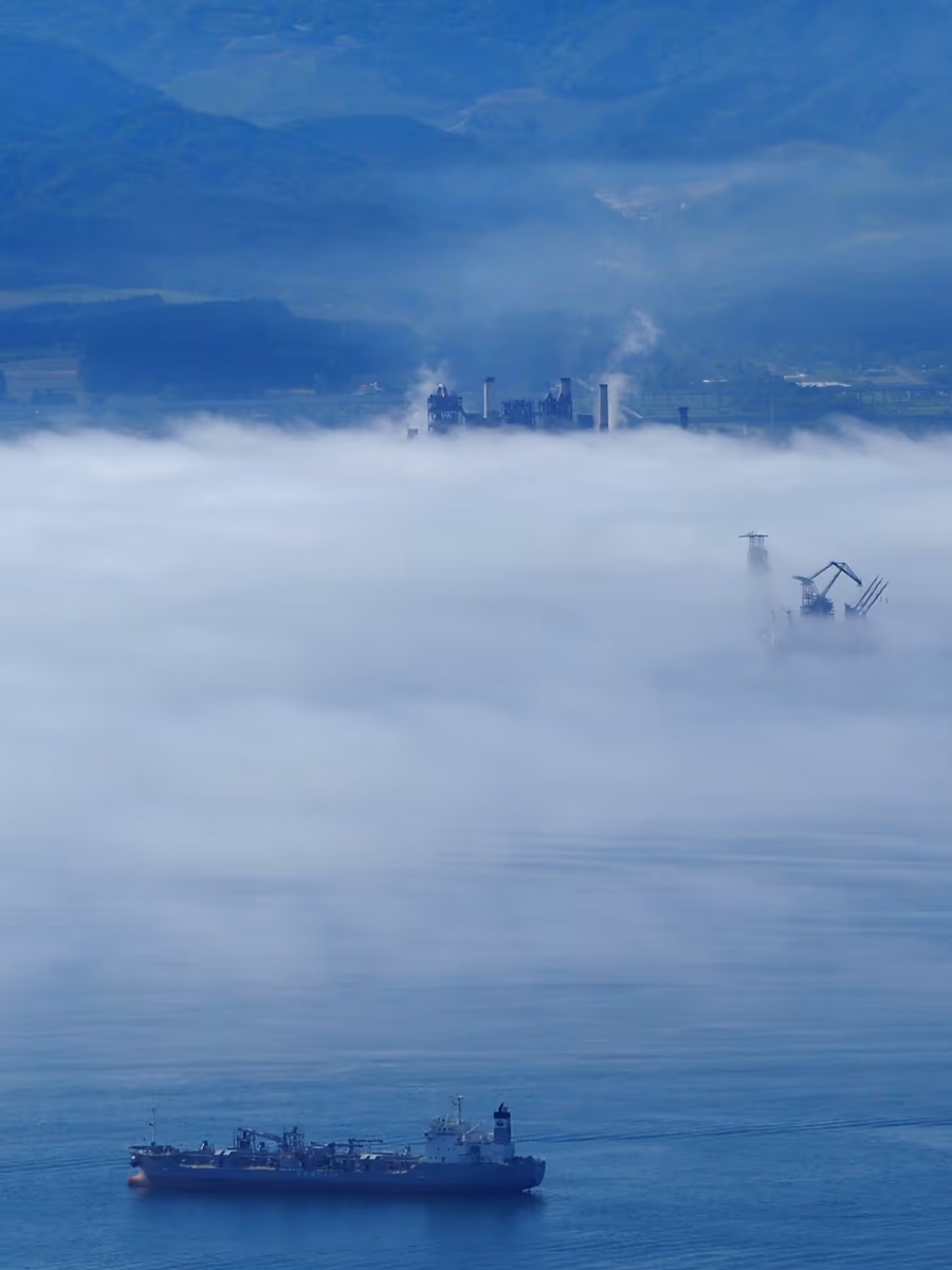 投稿写真：海霧に包まれて