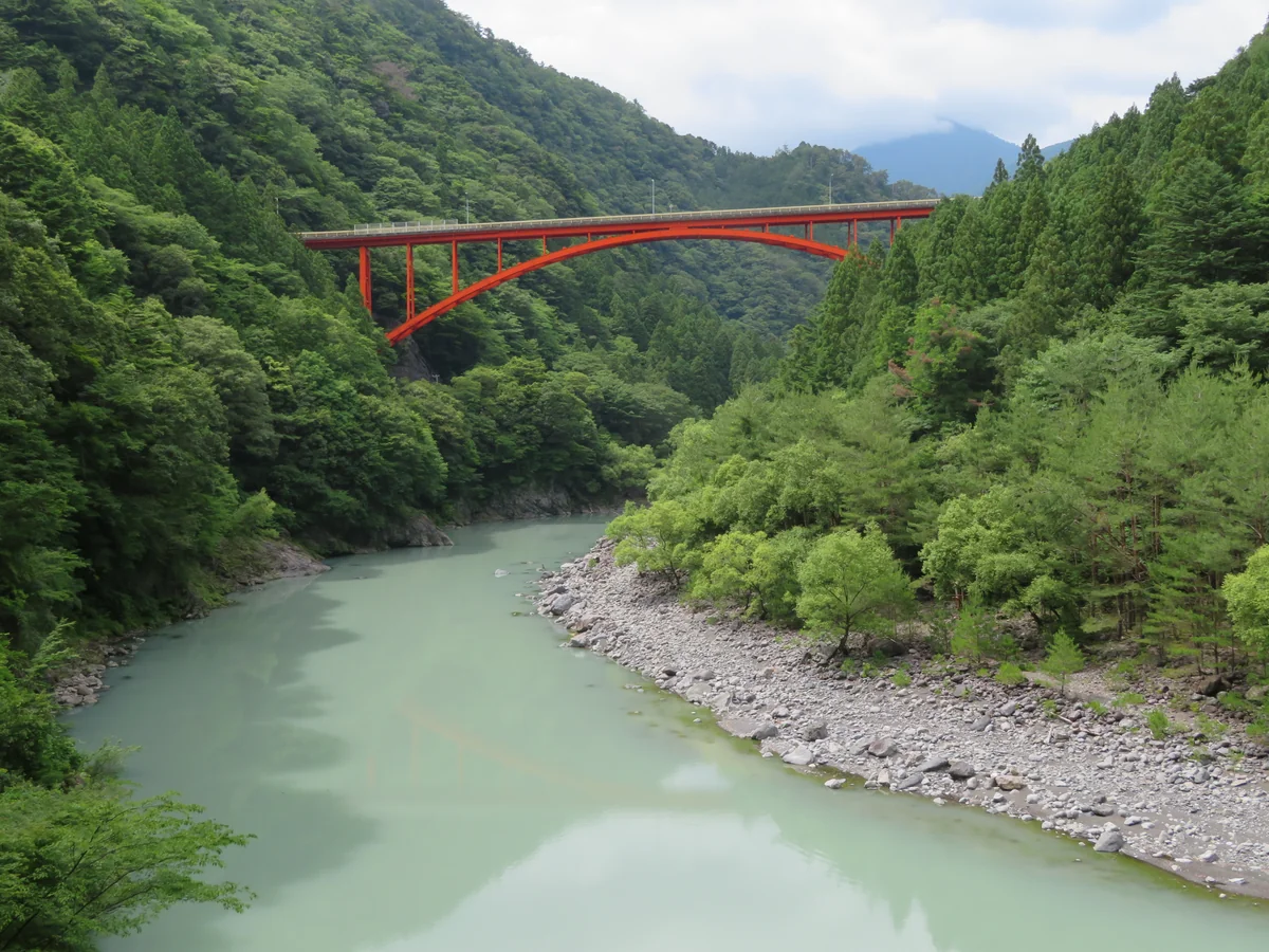 投稿写真：『車窓からの絶景』＼奥泉駅〜アプトいちしろ駅間