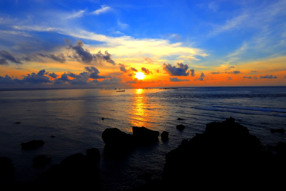 投稿写真：東平安名崎の朝焼け