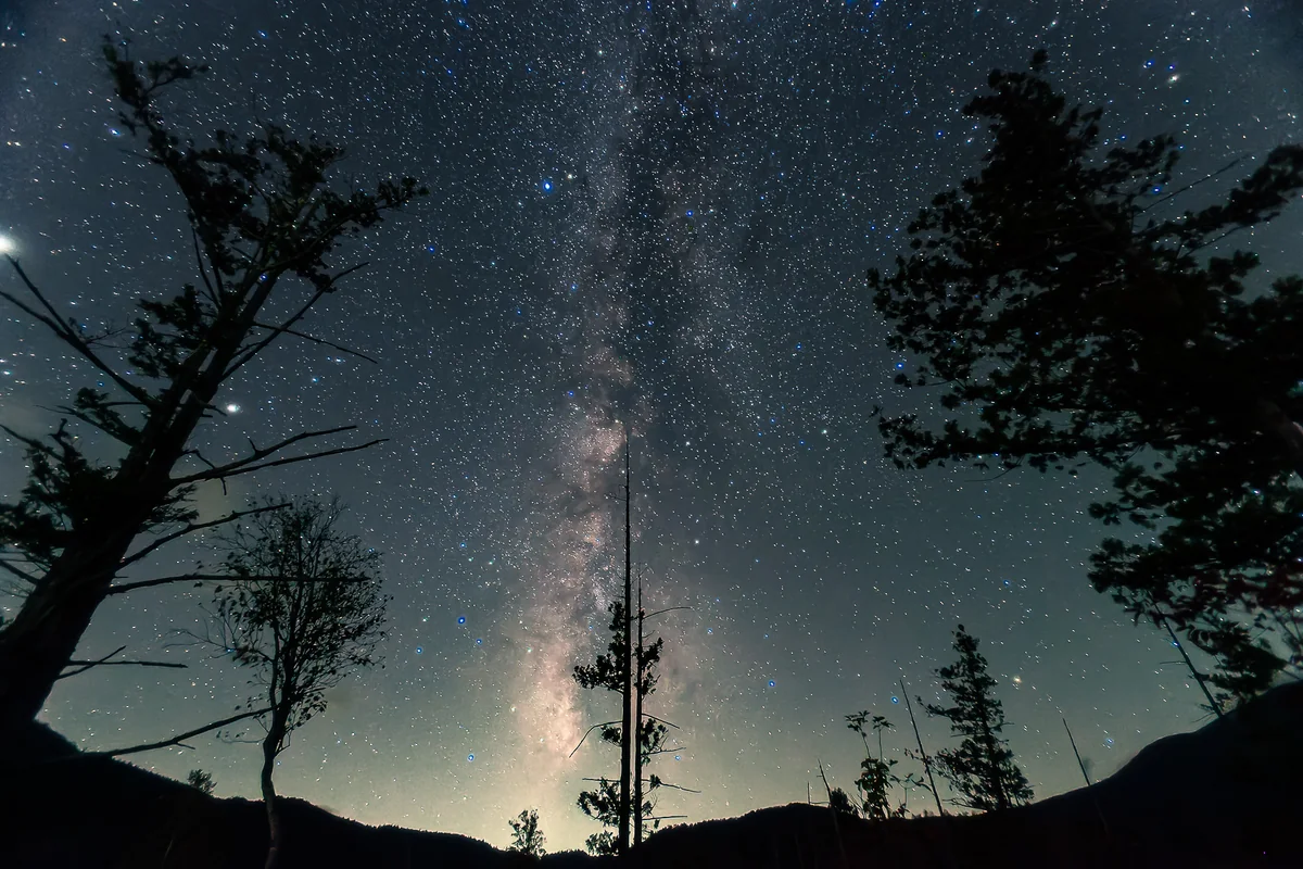 投稿写真：乗鞍高原にて夏の天の川