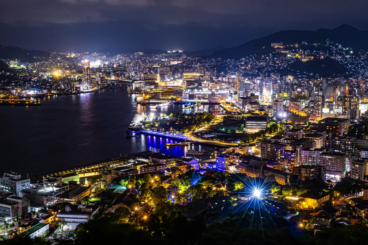 投稿写真：鍋冠山展望台からの世界三大夜景