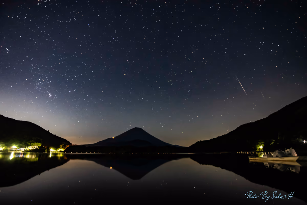 投稿写真：ペルセウス座流星群
