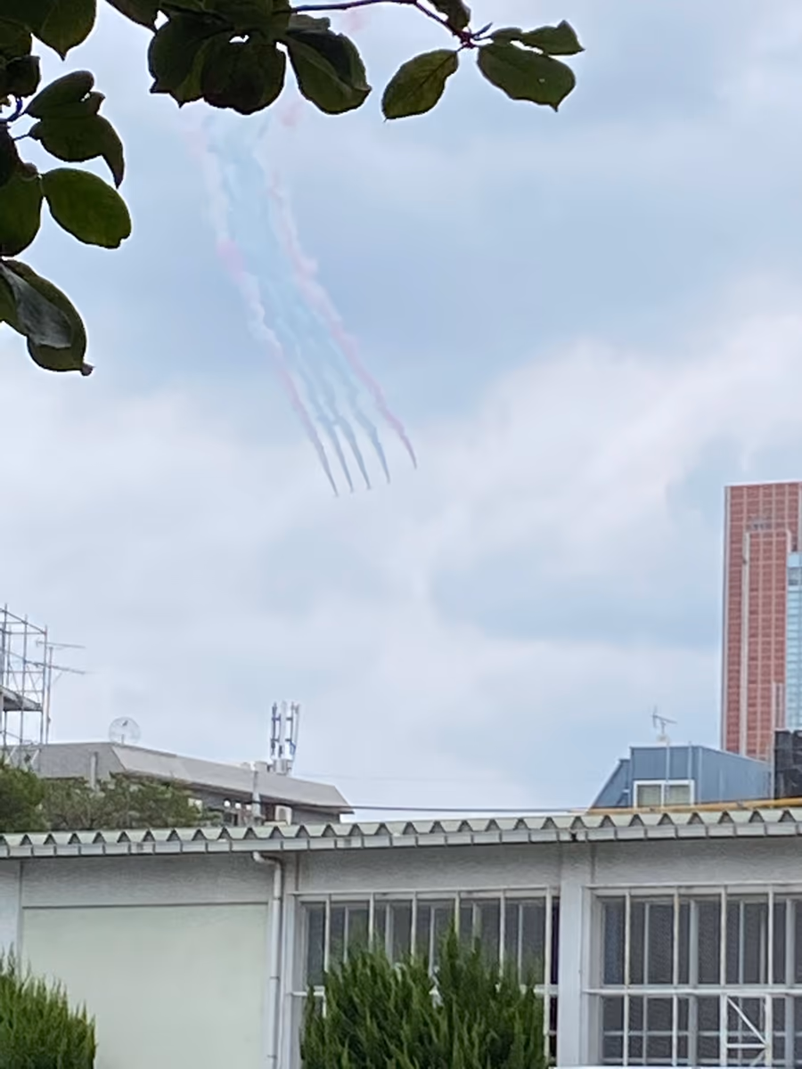 投稿写真：ブルーインパルス
